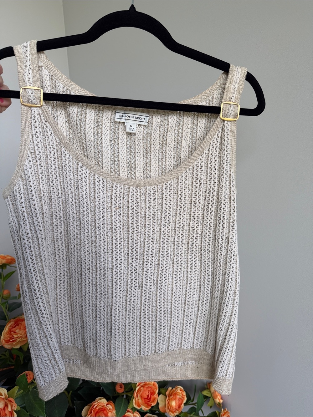 St. John Sport Knit Tank M